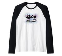 Ghostbusters Ecto 1 1984 Voiture de cinéma Années 80 Synthwave Grille chromée Manche Raglan