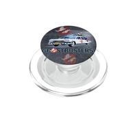 Ghostbusters Ecto 1 Car 1984 80s Movie Titre Text Halftone PopSockets PopGrip pour MagSafe