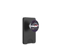 Ghostbusters Ecto 1 Car 1984 Titre du Film Texte Vieilli PopSockets PopWallet pour MagSafe