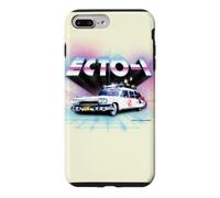 Ghostbusters Ecto 1 Synthwave NYC 1984, Film rétro des années 80 Coque pour iPhone 7 Plus/8 Plus