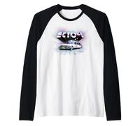 Ghostbusters Ecto 1 Synthwave NYC 1984, Film rétro des années 80 Manche Raglan