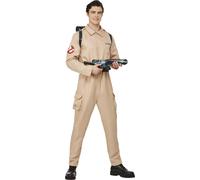 Ghostbusters - Ensemble de costume pour hommes SM2198 (L) (Beige)