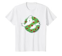 Ghostbusters Fantôme de Noël T-Shirt, Enfant, Blanc, 12 Ans