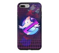 Ghostbusters Grille Anti-fantômes Années 80 Cyber Chrome Coque pour iPhone 7 Plus/8 Plus