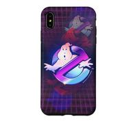 Ghostbusters Grille Anti-fantômes Années 80 Cyber Chrome Coque pour iPhone XS Max