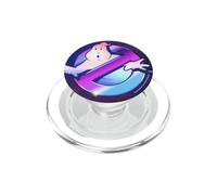 Ghostbusters Grille Anti-fantômes Années 80 Cyber Chrome PopSockets PopGrip pour MagSafe