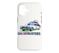 Ghostbusters Logo Ecto 1 New York Fun 80s 1984 Film Classique Coque pour iPhone 16