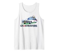 Ghostbusters Logo Ecto 1 New York Fun 80s 1984 Film Classique Débardeur
