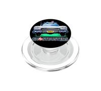 Ghostbusters Logo Ecto 1 New York NYC années 80 1984 Movie Classic PopSockets PopGrip pour MagSafe