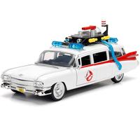 GHOSTBUSTERS Modèle Auto ECTO-1 Échelle 1/24 22cm DieCast Original JADA TOYS