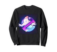 Ghostbusters Neo Logo des années 80 Synthwave Cool Zuul Vintage Movie Sweatshirt