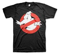 Ghostbusters Officiellement Marchandises sous Licence Distressed Logo (Noir), Small