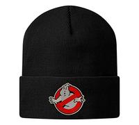 Ghostbusters Officiellement sous Licence Patch Beanie Beanie (Noir), One Size