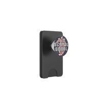 Ghostbusters Old School Ghoul Typographique Demi-Teinte No-Ghost PopSockets PopWallet pour MagSafe
