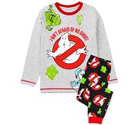 Ghostbusters Pyjamas garçons Enfants Enfants Gris Longueur t-Shirt pjs 3-4 Ans