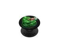 Ghostbusters Slimer Green Ghost Eating Steak 1984 Film Art PopSockets PopGrip Adhésif
