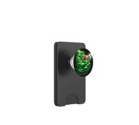 Ghostbusters Slimer Green Ghost Eating Steak 1984 Film Art PopSockets PopWallet pour MagSafe