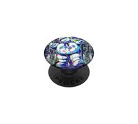 Ghostbusters Stay Puft Marshmallow 16 Bits Pixel Arcade Art PopSockets PopGrip Adhésif