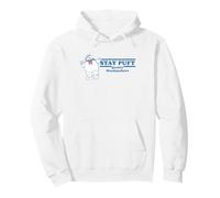 Ghostbusters Stay Puft Marshmallow Ad Funny 80's Movie Sweat à Capuche