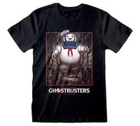 Ghostbusters Stay Puft Poster T-shirt noir pour homme : Moyen Noir G