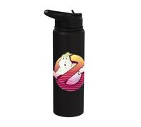 Ghostbusters Synthwave Outrun Sunset Vintage No-Ghost Années 80 Stainless Steel Insulated Water Bottle