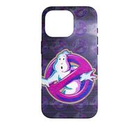 Ghostbusters Synthwave VHS Scanline No-Ghost Vaporwave Années 80 Coque pour iPhone 16 Pro