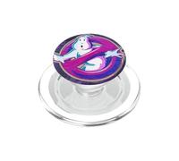 Ghostbusters Synthwave VHS Scanline No-Ghost Vaporwave Années 80 PopSockets PopGrip pour MagSafe
