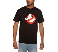 Ghostbusters - T-Shirt Ghostbusters Noir Logo L (T-Shirt taille Large)