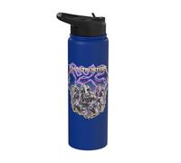 Ghostbusters Venkman Stantz Egon 16 bits Pixel Arcade Art Stainless Steel Insulated Water Bottle