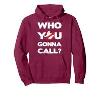 Ghostbusters Who You Gonna Call Bold Text Movie Logo Sweat à Capuche, Unisexe pour Adultes, Marron, L