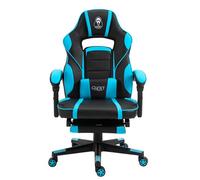 Ghostchairs Chaise de Jeu 14 Ghost Noir/Bleu