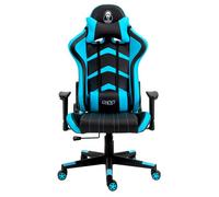 Ghostchairs Chaise de Jeu Ghost 05 Noir et Bleu inclinable