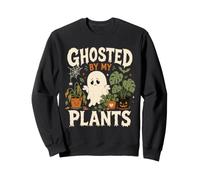 Ghosted by My Plants Halloween Women Girls Sweatshirt