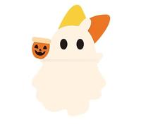 Ghostees Blind Box Figurine de collection 3D « Lie Down » Edition mystérieuse Halloween Ghostees Compagnon téléphonique Figurine surprise pour enfants et adultes