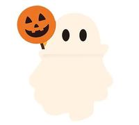 Ghostees Blind Box Figurine de collection 3D « Lie Down » Edition mystérieuse Halloween Ghostees Compagnon téléphonique Figurine surprise pour enfants et adultes