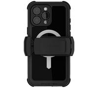 Coque iPhone 16 Pro Max Nautical de Ghostek, Étanche et Compatible MagSafe, Dos Anti-Rayures, Protection Objectif, Noir