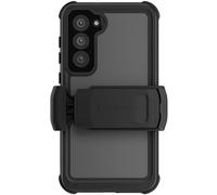 Ghostek NAUTICAL Galaxy S23 Plus Waterproof Case with Screen Camera Protector, Belt Clip Holster Heavy Duty Tough Protective Full Body Phone Covers Designed for 2023 Samsung Galaxy S23+ (6.6") (Clear)