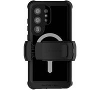 Ghostek Nautical S25 Coque Ultra étanche avec Clip Ceinture, Protecteur d'écran et Couvercle d'objectif d'appareil Photo Robuste et magnétique MagSafe Compatible avec Samsung Galaxy S25Ultra 2025