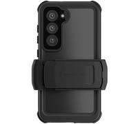 Ghostek NAUTICAL Samsung Galaxy S23 Case Waterproof with Screen Camera Protector, Belt Clip Holster Heavy Duty Tough Protective Full Body Hard Phone Covers Designed for 2023 Samsung S23 (6.1") (Clear)