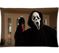 Ghostface In Scream Pillowcases Custom Pillow Case Cushion Cover 20 X 30 Inch Two Sides