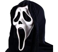 Ghostface Masque de film d'horreur Masque Scream Masque de fête Masque effrayant Accessoires effrayants Masque d'Halloween Masque fantôme Accessoires de costume