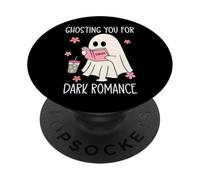 Ghosting You Dark Romance Book Smutt Spicy Books Coffee Smut PopSockets PopGrip Adhésif