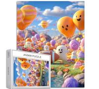 Ghosts Around The Rugby Ball - Puzzle de 1 000 pièces pour adultes, sports d'Halloween, jeux d'activités familiales, puzzle coloré pour décoration d'intérieur, cadeaux, 50,8 x 68,6 cm