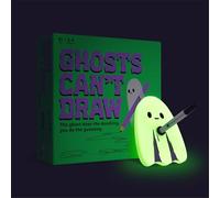 Ghosts Can't Draw - Jeu de société effrayant d'Halloween pour s'amuser en famille, jeu de dessin rapide et facile pour les enfants et les adultes, parfait pour les fêtes et les soirées Trick-or-Treat
