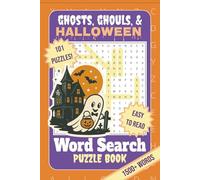 Ghosts, Ghouls, & Halloween Word Search Puzzle Book: Word Searches with Easy to Read Print about Spirits, Haunted Nights, and All Things Spooky | 6x9 ... for Vacations, Holidays, and Leisure Time