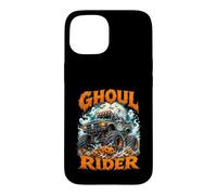 Ghoul Rider Halloween Ghost Monster Truck Pumpkin Coque pour iPhone 15