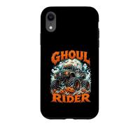 Ghoul Rider Halloween Ghost Monster Truck Pumpkin Coque pour iPhone XR