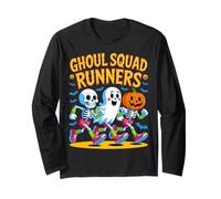 Ghoul Squad Costume de Coureur pour Halloween, Course à Pied, Marathon Manche Longue