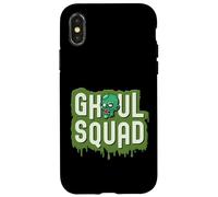 Ghoul Squad Halloween Crew Cute Zombie Coque pour iPhone X/XS