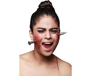 GHOULISH Fausse blessure Clou géant Adulte Halloween - Rouge - Taille Unique